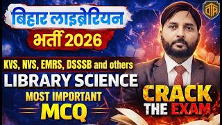 Bihar Librarian 2025 | Library Science MCQ | Important Mix Question | The Officer’s Academy