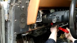 How to change -1995 Jeep Wrangler Dash lights [HD] - YouTube