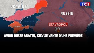 Avion russe abattu, Kiev se vante d'une première
