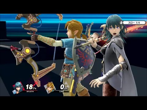 スマブラSP　ベレス　敵切りふだ発動表情集