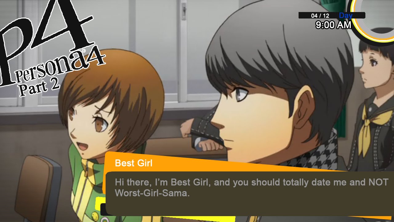 Let's Play Persona 4 - Part 2 - Enter Best Girl - YouTube