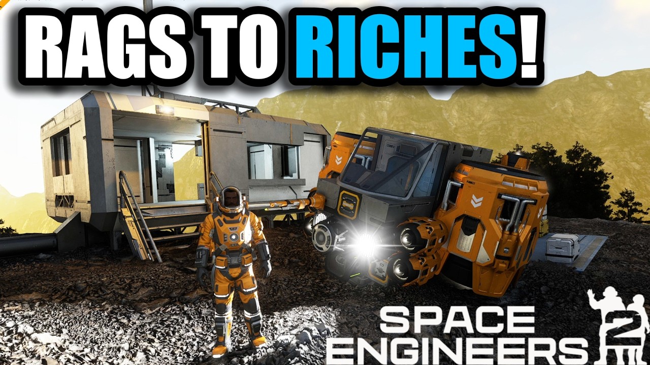 SUIT ONLY START in Space Engineers 2 - VS 2.2 - Weapons and Mechanical ...