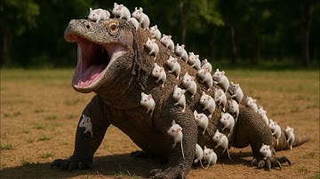 Komodo Dragon vs Mouse | The Jungle’s Most Unexpected Battle 