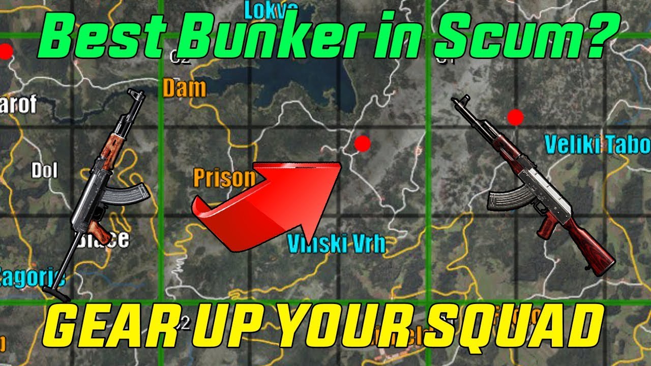 scum map b3 military bunker
