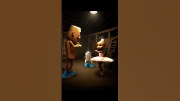 Is she real Ballerina Cappucino😳! #shorts #tungtungsahur #ballerina #sprunki