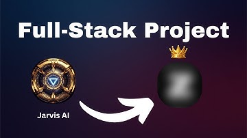 Build Your Own Jarvis AI | The New Ai Agent for Full-Stack Project
