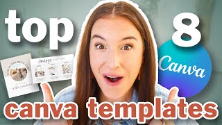 These 8 Canva Templates are selling like CRAZY 💰 (How to sell Canva templates to make money online) screenshot 1