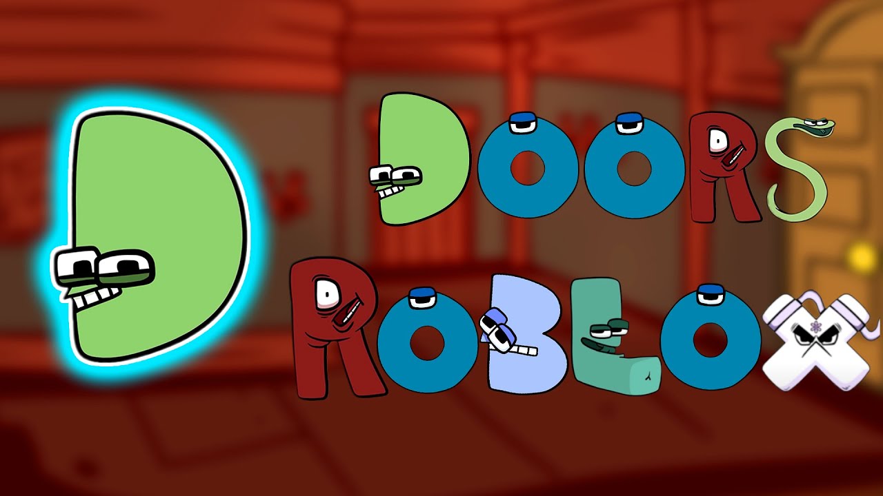 FNF Doors v2 But Alphabet Lore x Roblox Doors 🎶 FNF Vs Alphabet Lore