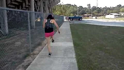 Allison Scherer......gan...  walkin ;p