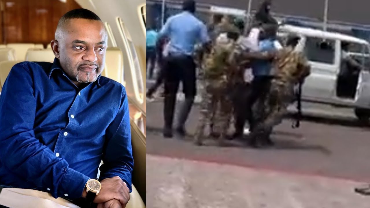 ⁣RDC:Arrestation de Salomon #kalonda, conseiller spécial de Moïse #katumbi, à l'aéroport de #n'