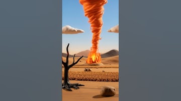 Fire Whirl, Tornado Api berputar seperti naga neraka! #faktaunik #faktamenarik #faktadunia
