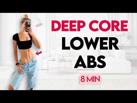 8 دقائق من تمرين بيلاتيس لحرق عضلات البطن السفلية النحت والتناغم تجريب بيلاتيس في المنزل