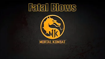 Mortal Kombat Fatal blows Worst to Best, IMO