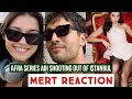 Afra Saraçoğlu Series Shooting Out of Istanbul !Mert Ramazan Demir Reaction