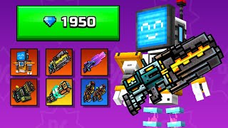 THIS SPECIAL SET WILL COST YOU 1950 GEMS IN PIXEL GUN 3D!