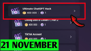 ChatGPT Without Any Investment | TapSwap Code | The Ultimate ChatGPT Hack to Make Passive Income