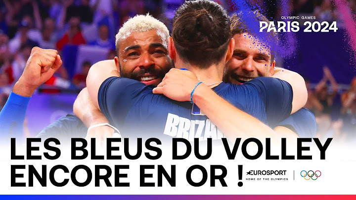 JO PARIS 2024 - DANS LA LÉGENDE ! La France est double championne olympique de volley !