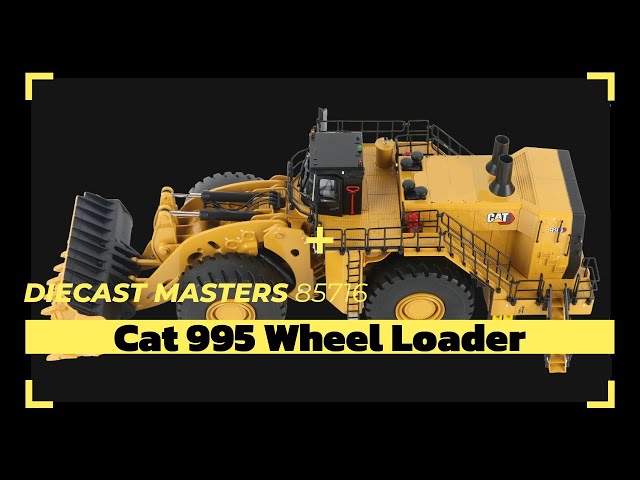 Huge Wheel Loader Model – Diecast Masters 85716 Cat 995 - YouTube