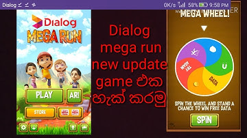 how to dialog mega run new update hack