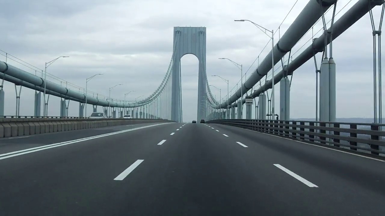 Verrazano-Narrows Bridge westbound (Upper Level) (COVID-19)
