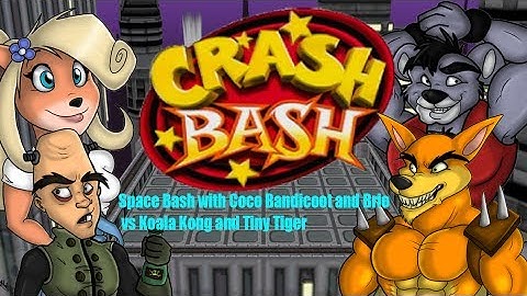 Crash Bash: Space Bash - Coco and Brio vs Kong and Tiny