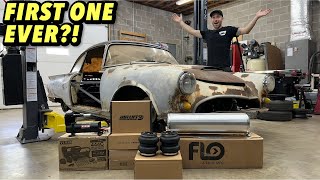 Building A Custom Frame In My BAGGED Auto Union 1000SP!