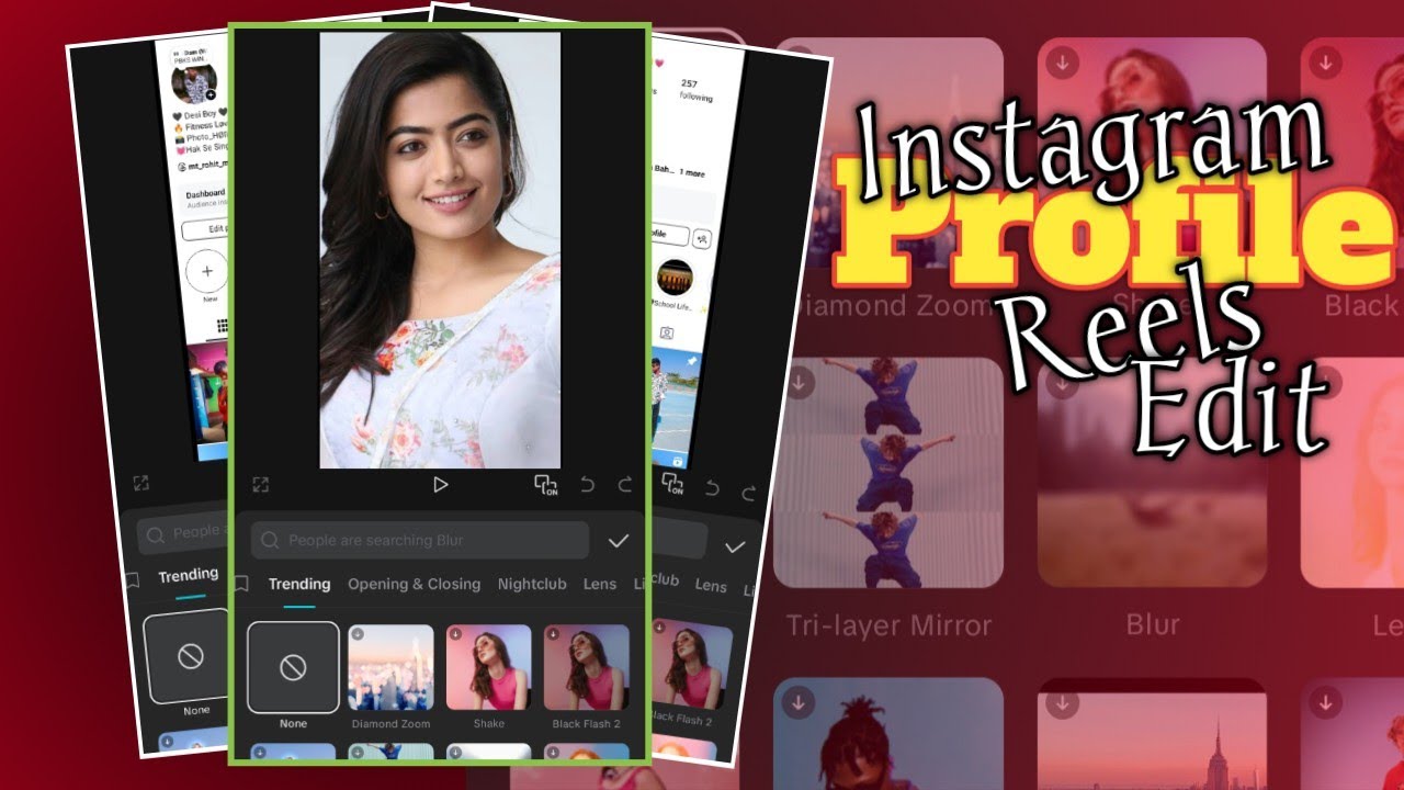 Instagram Profile video Editing | Capcut Video Editing | In Capcut and ...