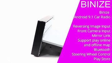 Binize: Introduction of 7168, 1 Din, Android 9.1