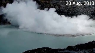 Phreatic eruptions at Poás volcano, Costa Rica