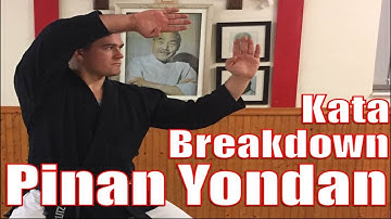 Kata PINAN YONDAN - Breakdown for Beginners