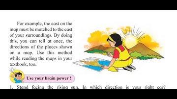 Lesson no.4 Directions and Maps || Aeishu tawte || 3rd Standard EVS ||
