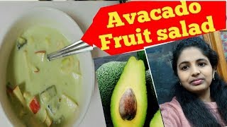 AVACADO FRUIT SALAD | Telugu vlogs from Japan