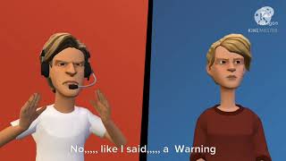 the plotagon gacha life flipaclip plushie gets a warning from YouTube