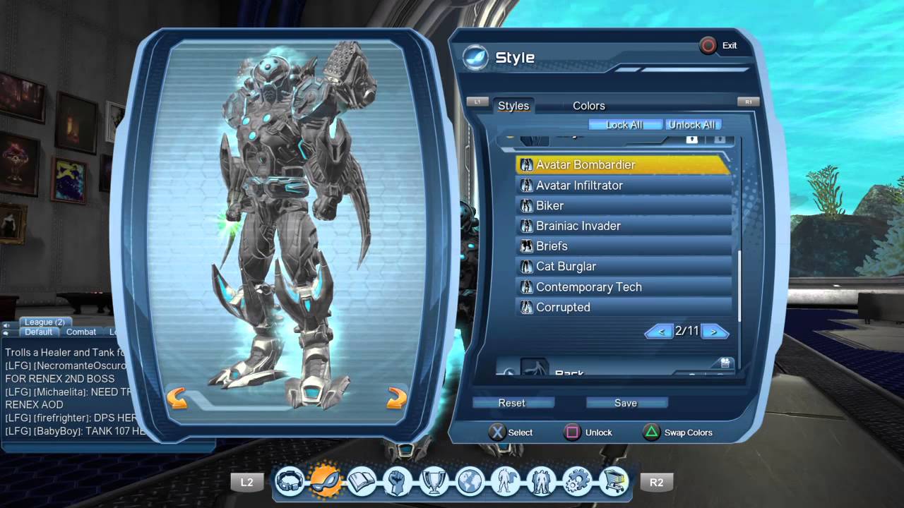 Dcuo avatar bombardier