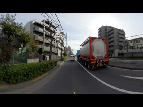 東京環状高速道路C3外周り08：荻窪～ 【VR360°動画】