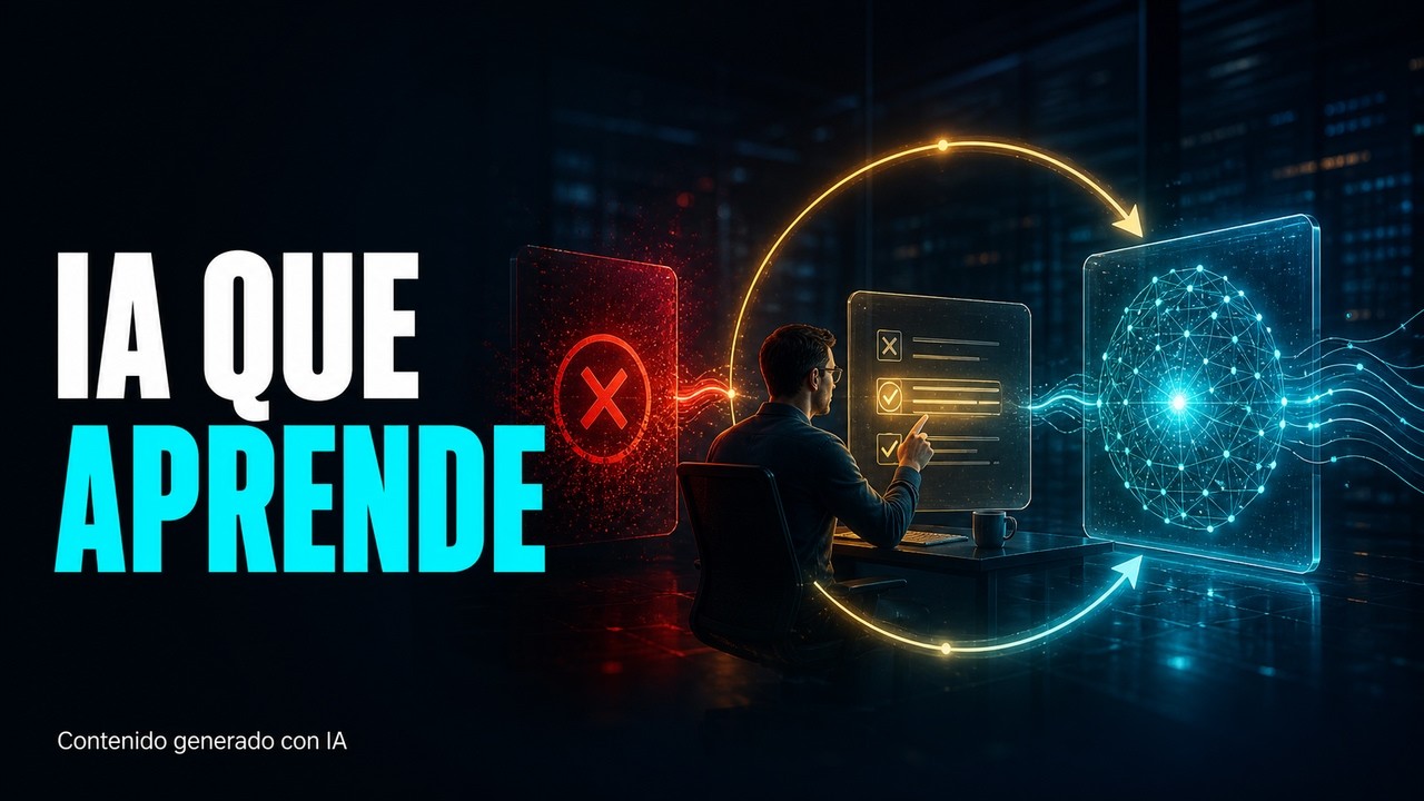 IA que aprende de sus errores: el futuro de los agentes