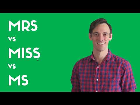 Mrs vs Miss vs Ms When to Use Pronunciation Spelling