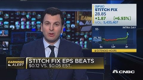 Stitch Fix rises on results