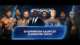 10 Man Gauntlet Match Smackdown from Glasgow, Scotland