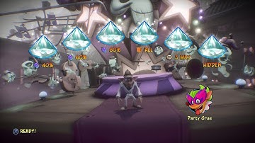 Crash Bandicoot 4 - 106% Walkthrough, Part 120: Off Beat (N. Verted, All Gems)