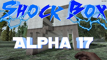 7 Days to Die Alpha 17 - Shock Box Horde Base - Dart Trap Electric Fence Combo - With Day 70 Horde