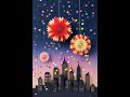 DIY Paper Fan Cityscape Backdrop | Easy Party Decorations Tutorial