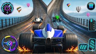 Formula Car Mega Ramp Extreme Racing - GT Car Formula Car Racing Stunts 3D - Android GamePlay  screenshot 2