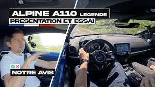 On a essayé l'ALPINE A110 Légende