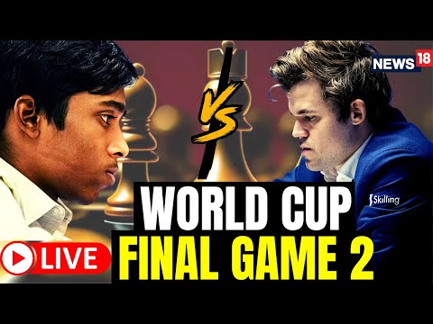 2023 Chess World Cup Final: Praggnanandhaa ekes out draw against Carlsen in  opening game - ESPN