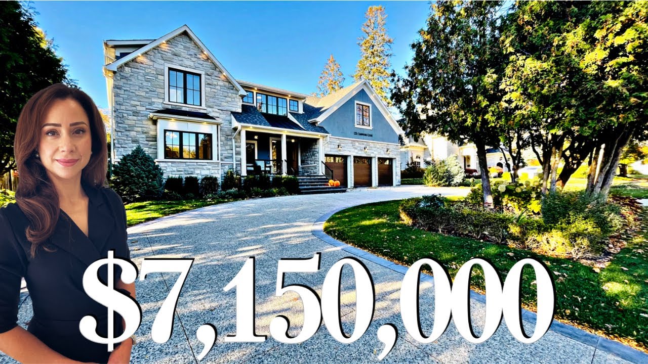 Inside A 7.15 MILLION Home In Oakville's RITZIEST Neighborhood! YouTube