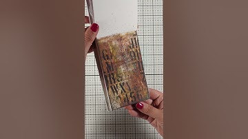 Fall themed art journal