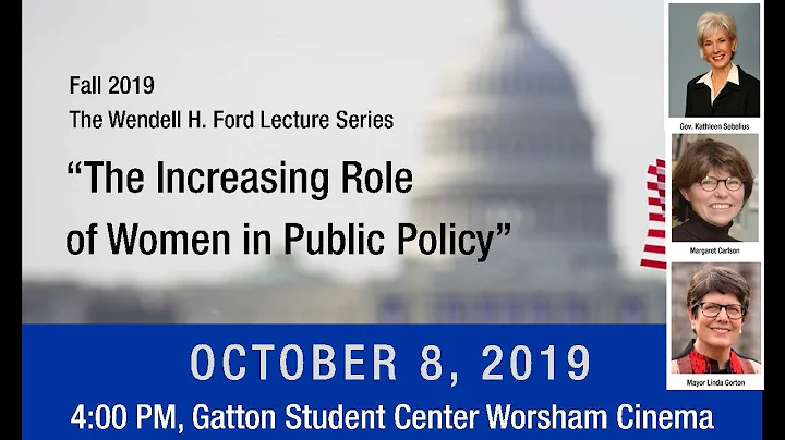 2019 Sixth Annual Wendell H Ford Lecture Video
