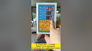 How to Calibrate the Weight of Your Machine