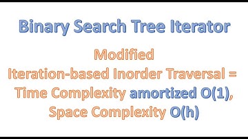 Binary Search Tree Iterator